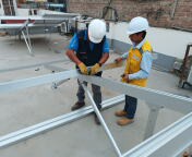 Instalación de estructura